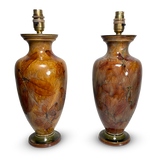 Pair of Royal Doulton Vase Table Lamps