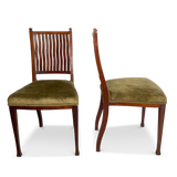 Pair of Liberty & Co Lathe Back Side Chairs