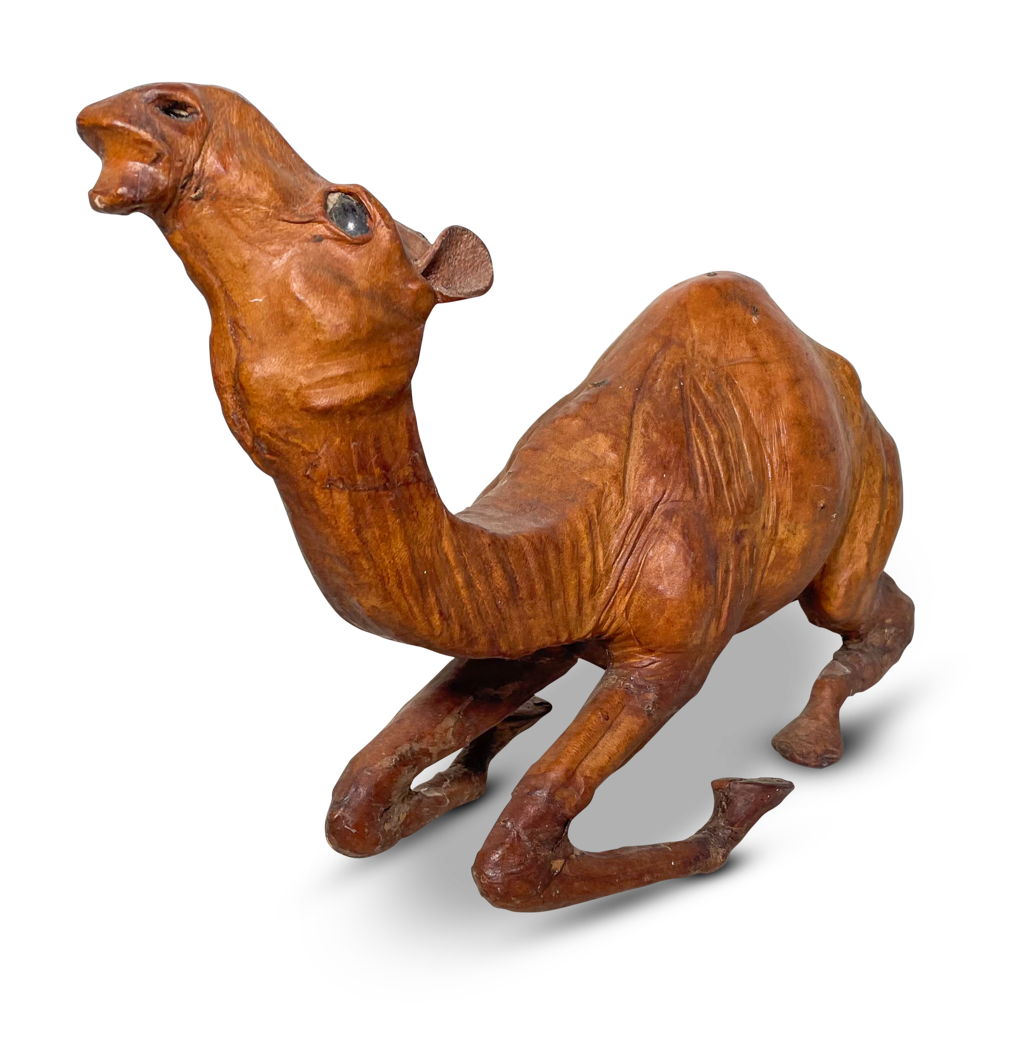 Model Leather Camel with a Foul