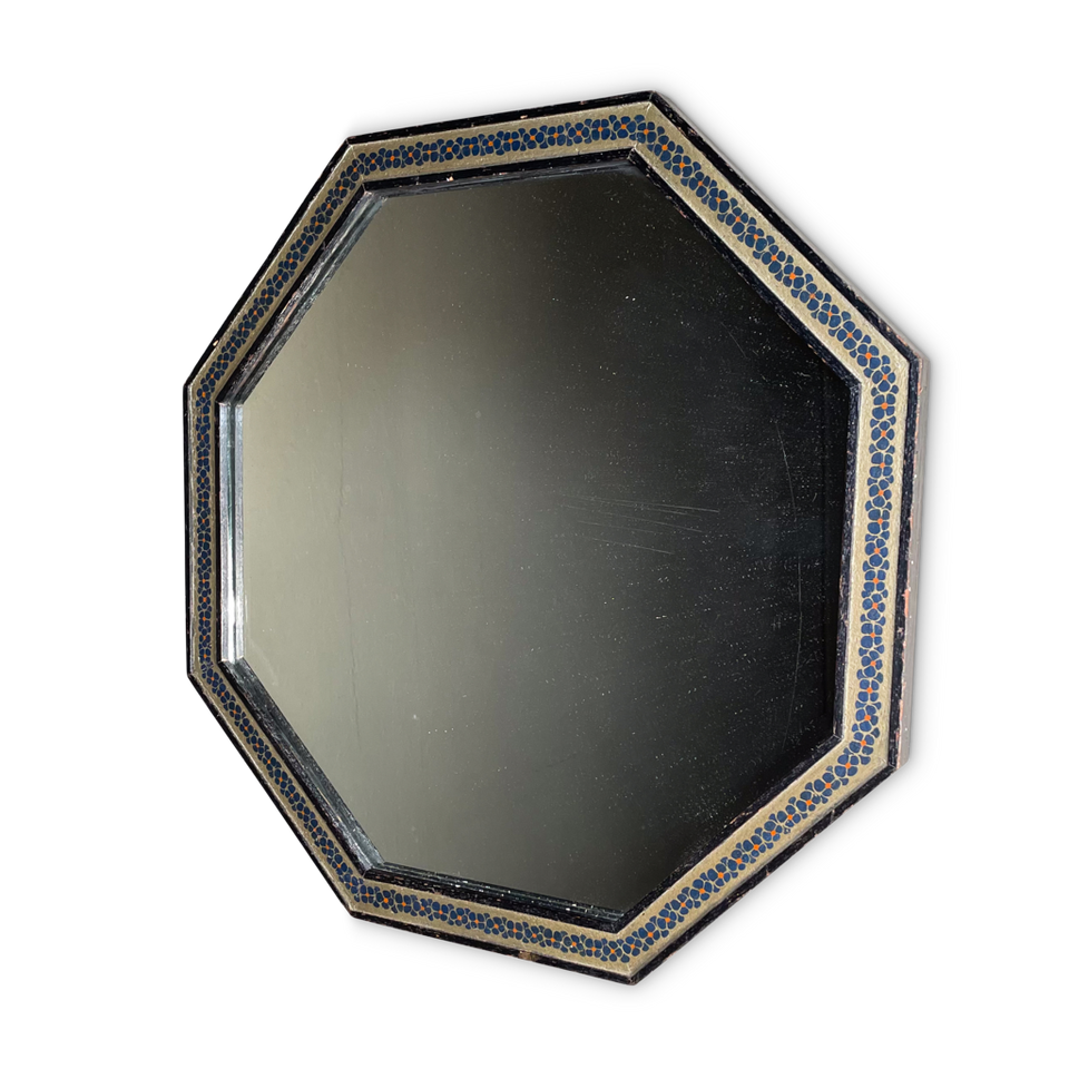 Rowley Painted Octagonal Mirror
