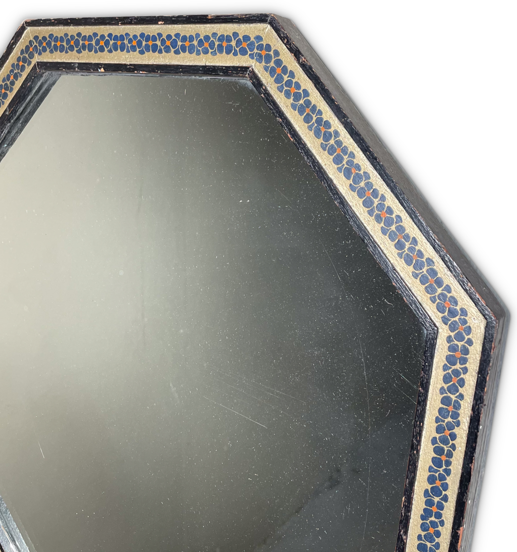 Rowley Painted Octagonal Mirror