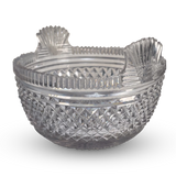 Georgian Irish Cut Glass Bowl