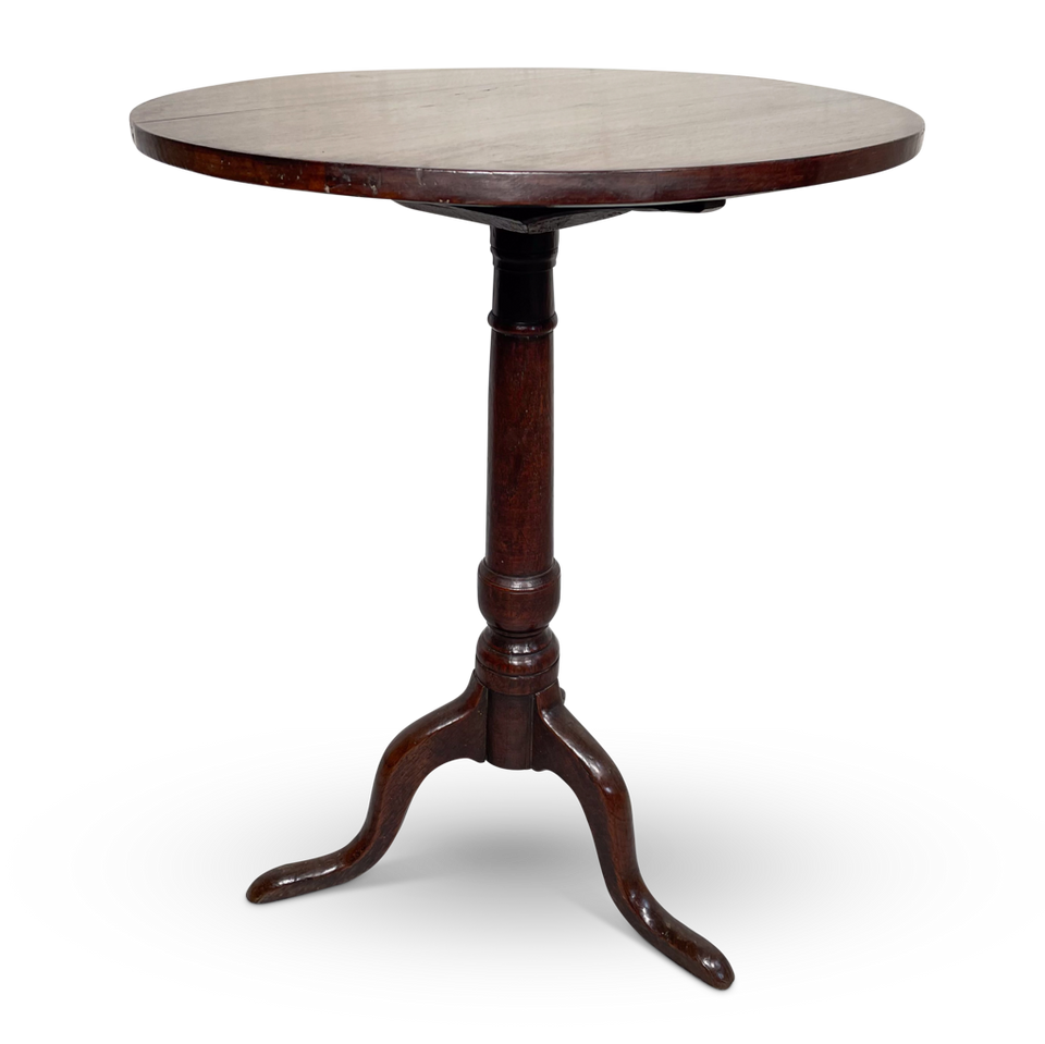 George III Circular Oak Tripod Table