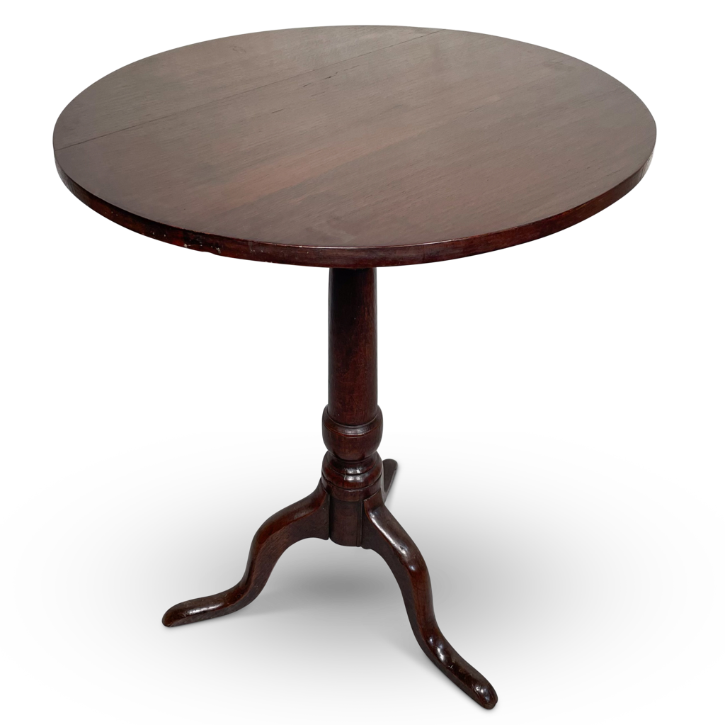 George III Circular Oak Tripod Table
