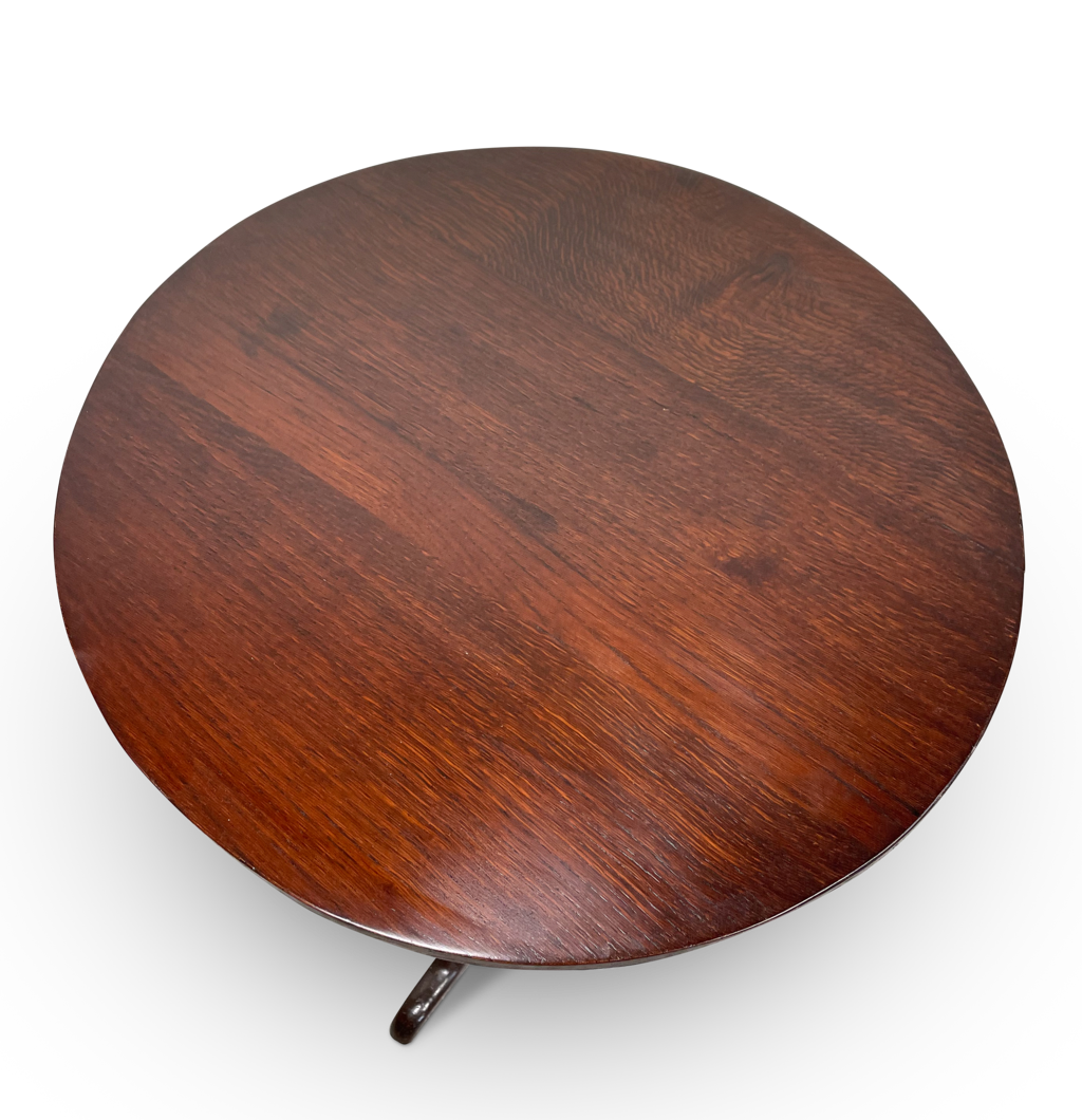 George III Circular Oak Tripod Table