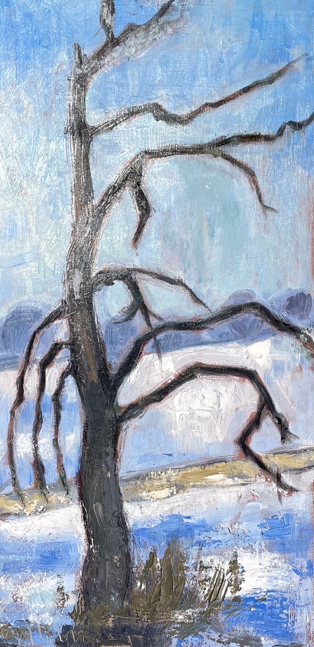 Oil on Canvas of Tree by Paivio Westerlund Knighton