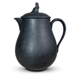 Tall Wedgwood Basalt Hot Water Jug