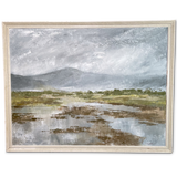 Oil on Canvas of an Untitled Landscape in the Outer Hebrides by Ann Thistlewaite