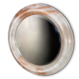 Derbyshire Alabaster Circular Mirror