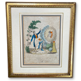 Georgian Etching Ode to a Valentine