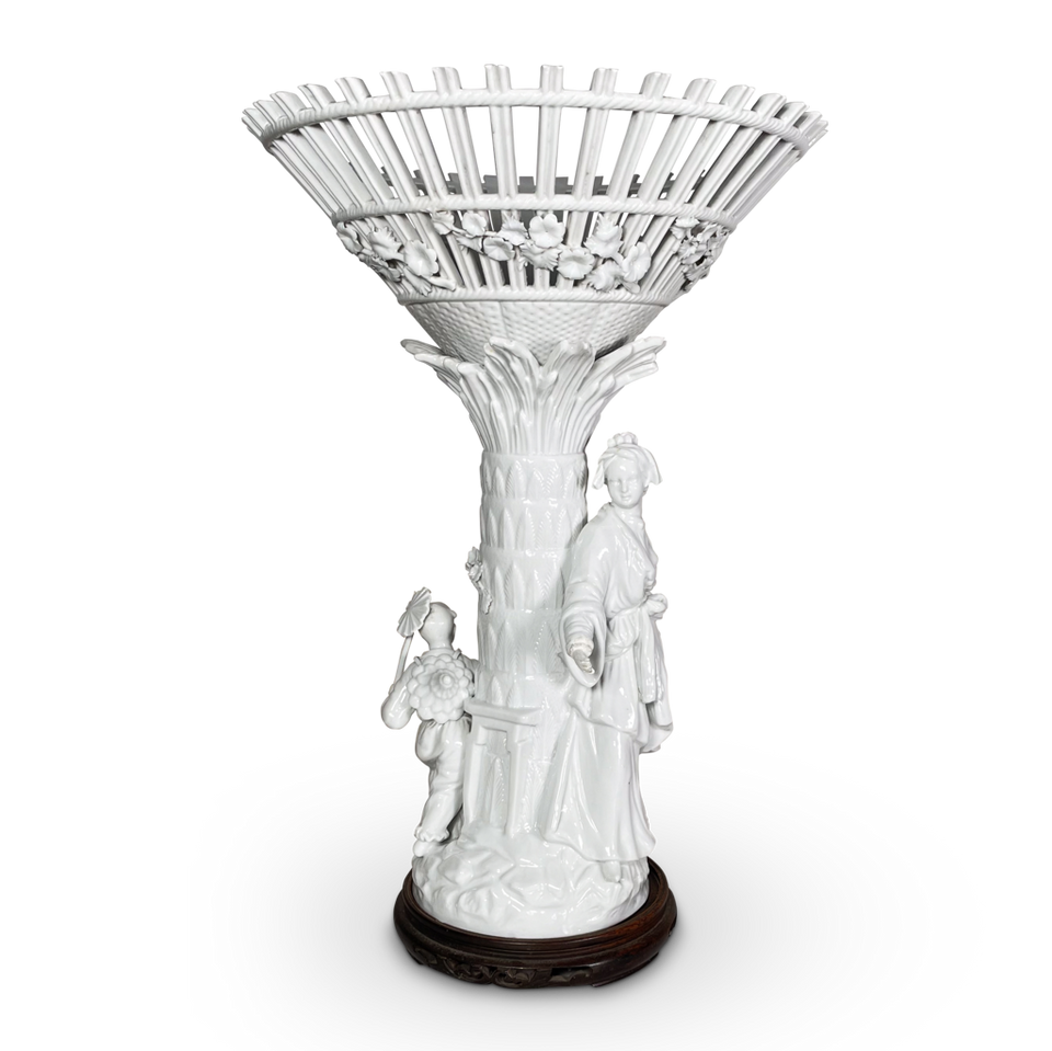 Wallendorf Blanc de Chine Centrepiece