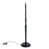 Ebonised Column Floor Lamp