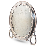 Art Nouveau Silver Plated Dressing Mirror