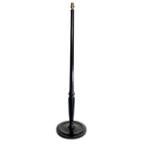 Ebonised Column Floor Lamp