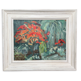 Oil on Canvas of Autumnal Woodland by Paivio Westerland