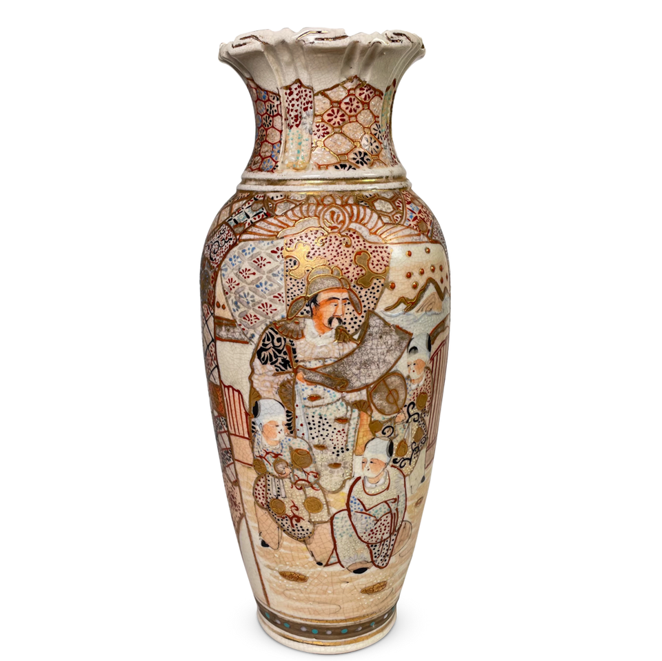 Meiji Period Satsuma Vase