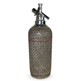 Sparklets Caged Glass Soda Syphon Bottle