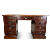 Stained Pine Clerks Desk