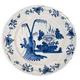 Delft Charger with Chinese Decoration