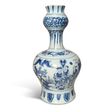 Delft Double Gourd Vase