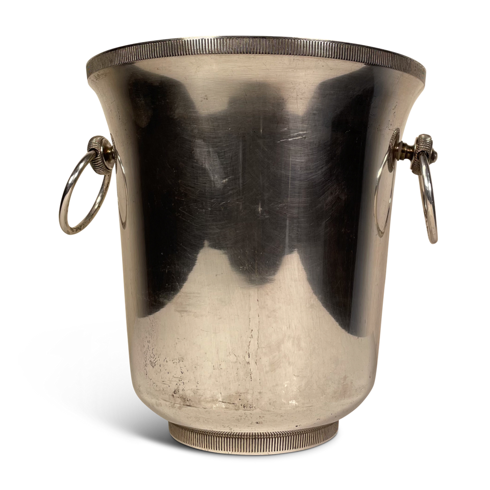 Plated Champagne Bucket with Side Loop Handles