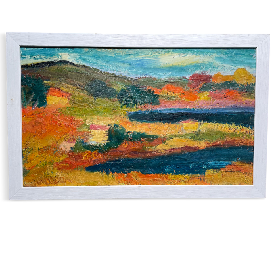 Oil on Canvas Abstract Landscape