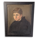 Oil on Canvas Portrait of an Altar Boy