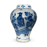 Delft Blue and White Baluster Vase