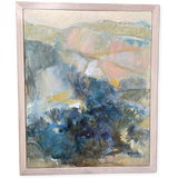 Acrylic on Canvas of a French Quarry