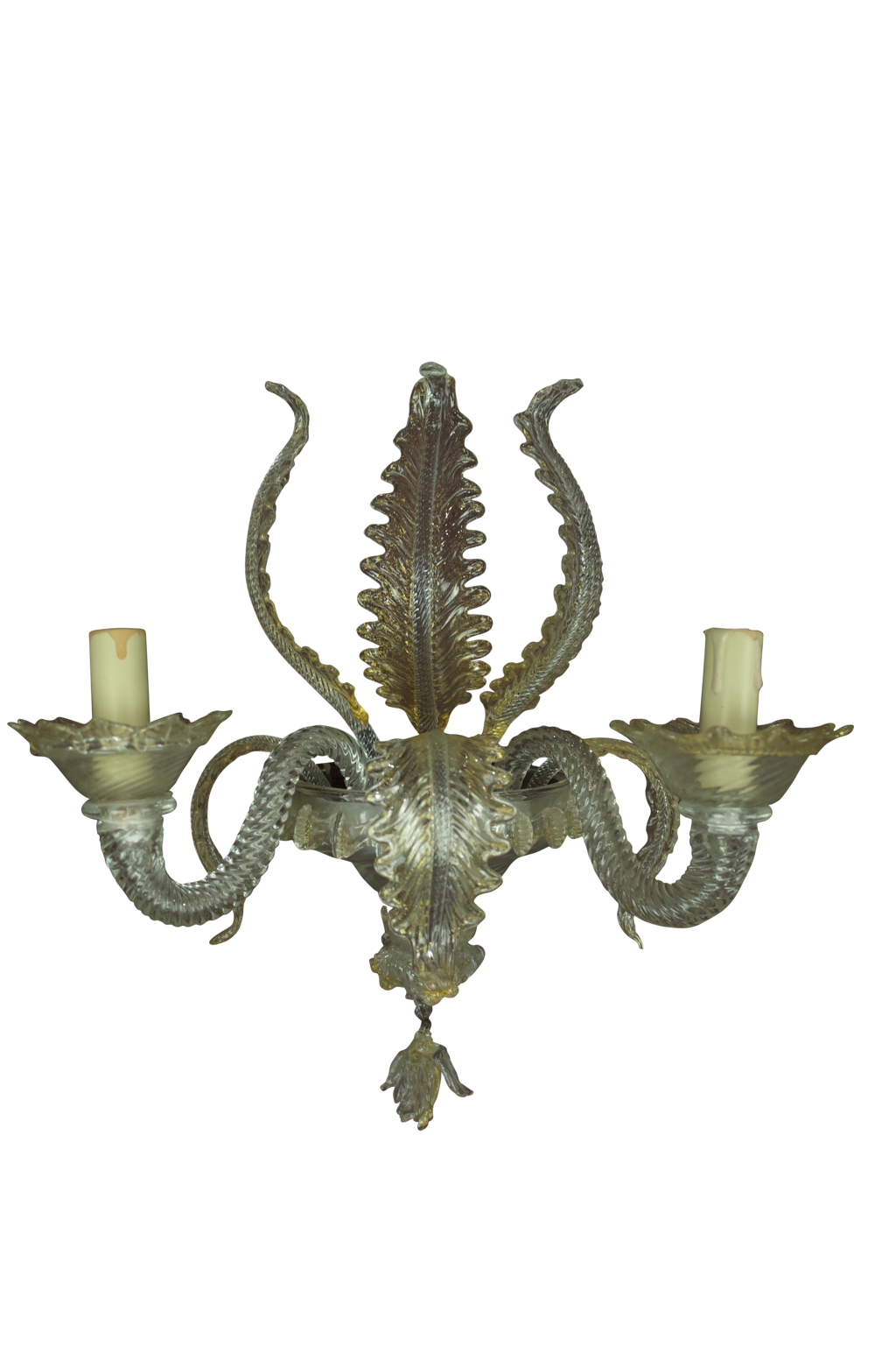 Pair of Murano Glass Wall Lights › Fontaine Decorative