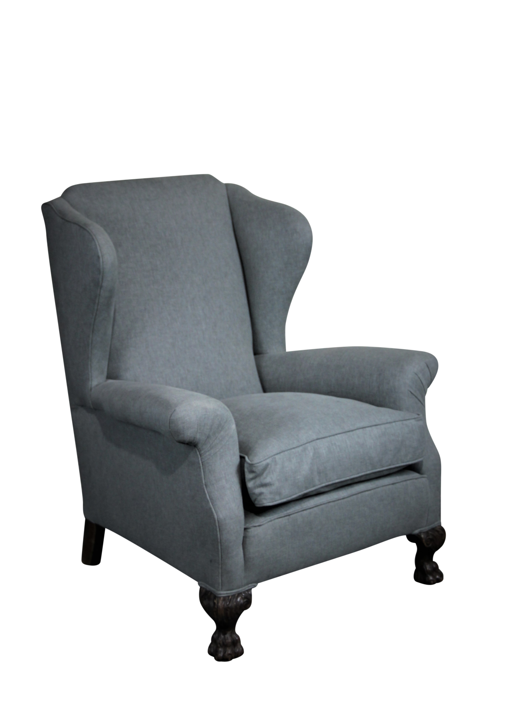 Late Victorian Wingback Armchair