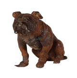 Victorian Cold Painted Metal Bulldog