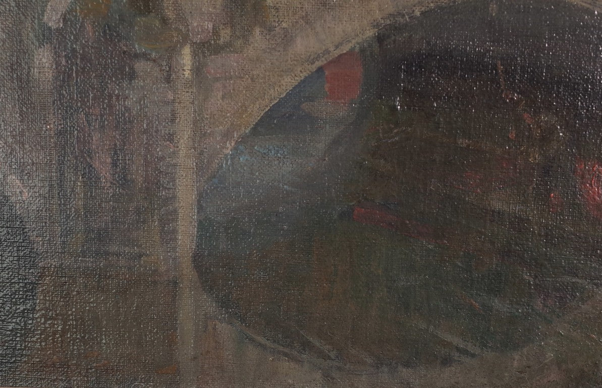 Oil on Canvas of Christchurch Bridge Over the Avon at Twilight