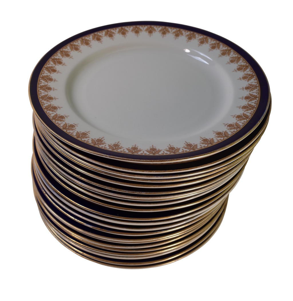 Twenty Four Royal Worcester Dinner Plates