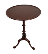 George III Mahogany Tilt Top Tripod Table