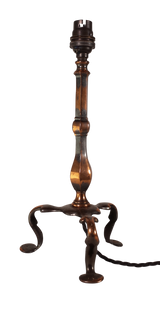 Benson Style Brass Tripod Lamp