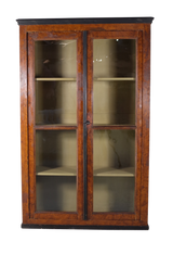 Faux Bois Painted Glazed Cupboard