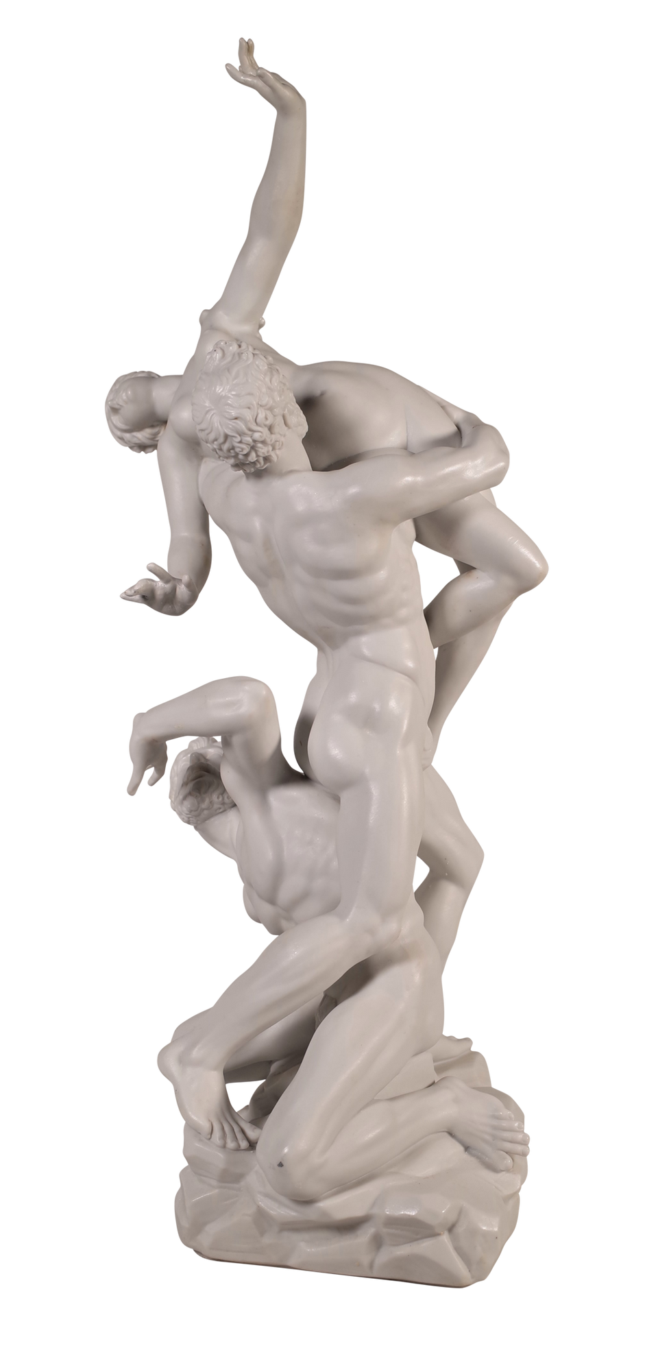 Parian Ware figure of the ‘Abduction of a Sabine Woman’