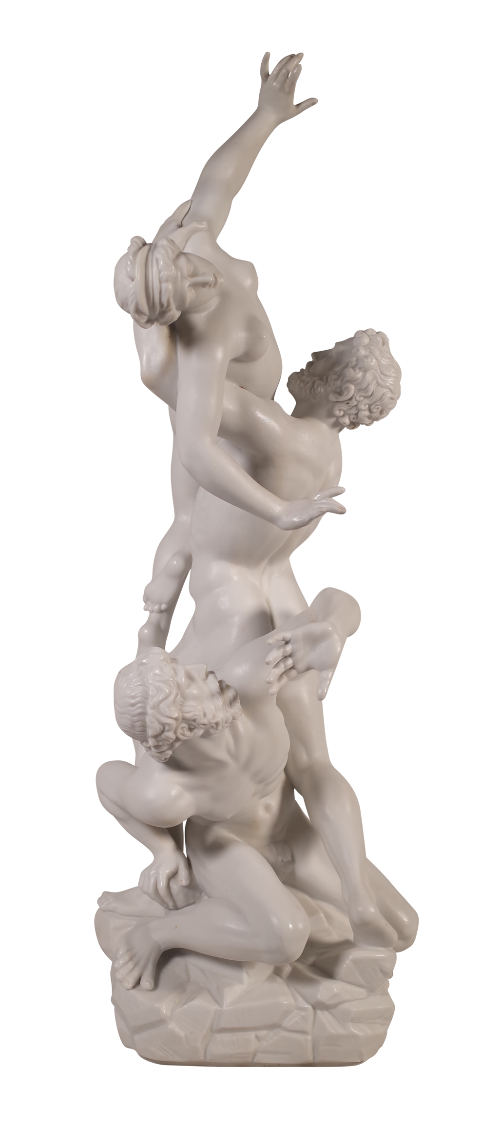Parian Ware figure of the ‘Abduction of a Sabine Woman’