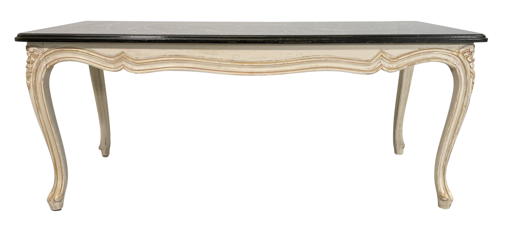 Louis XV Style Painted Low Table