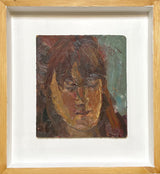 Oil on Board Portrait of Female
