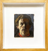 Oil on Board Portrait of Male
