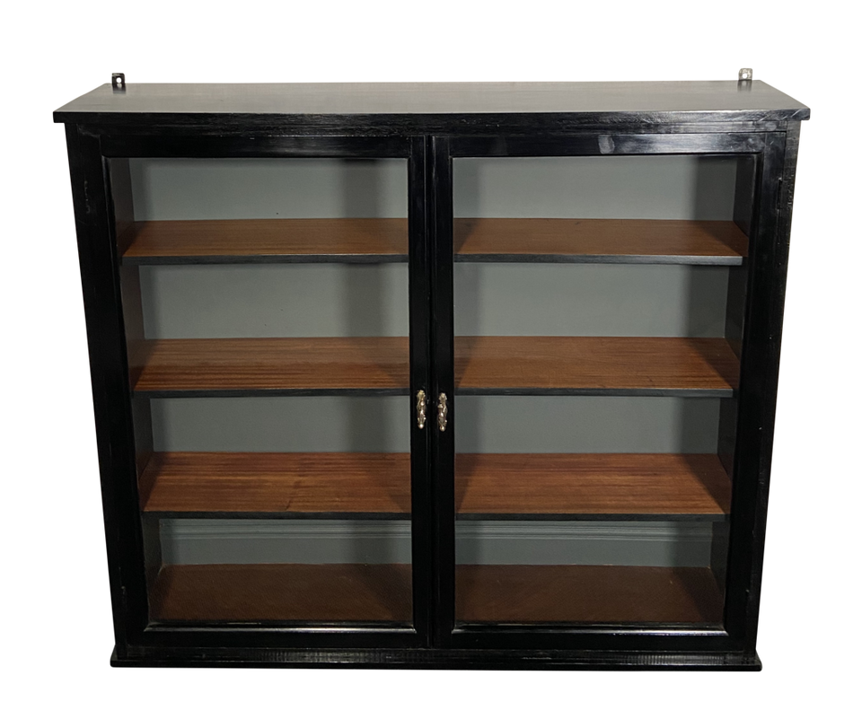 Glazed Ebonised Shopfitting