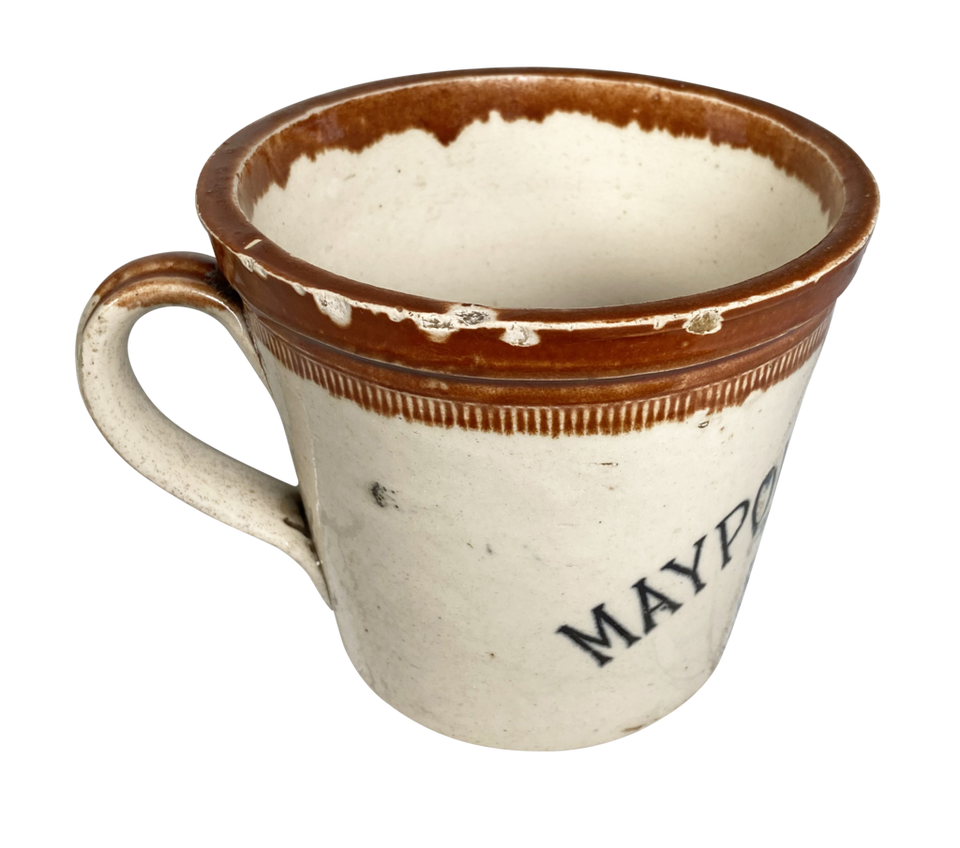 Maypole Dairy Stoneware Handled Crock