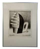 Pop Art Surrealism Movement Lithograph of a Steam Iron Entitled Fanatique by Conrad Kaphleck