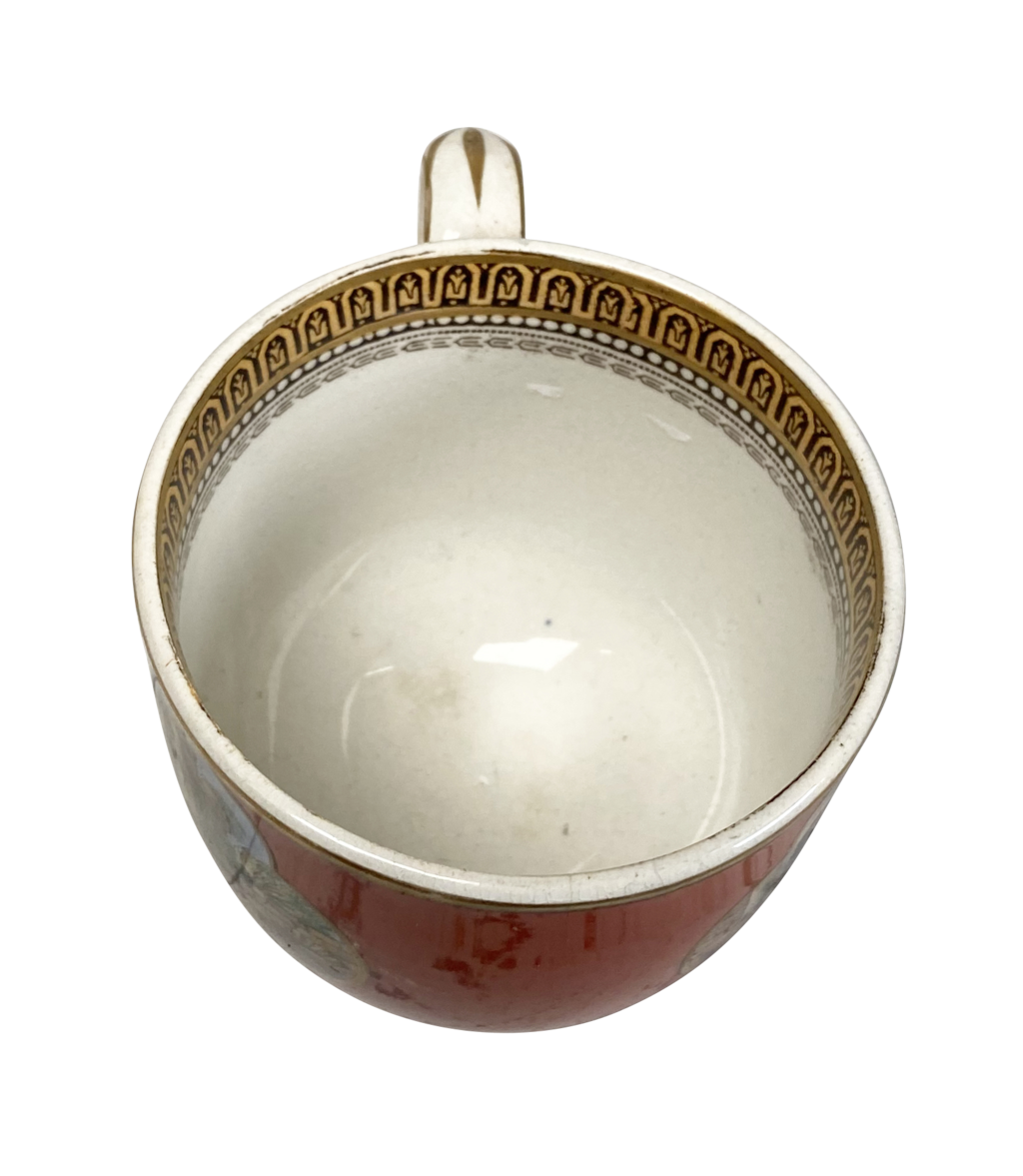 Prattware Cup and Saucer