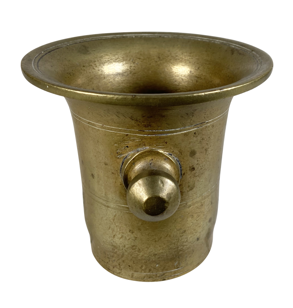 Brass Pestle and Mortar
