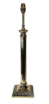 Brass Column Lamp