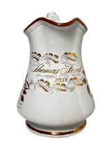 Sunderland Pearlware Puzzle Jug Inscribed to Thomas Ford 1858
