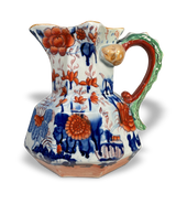 Hand Decorated Ironstone Jug by Masons